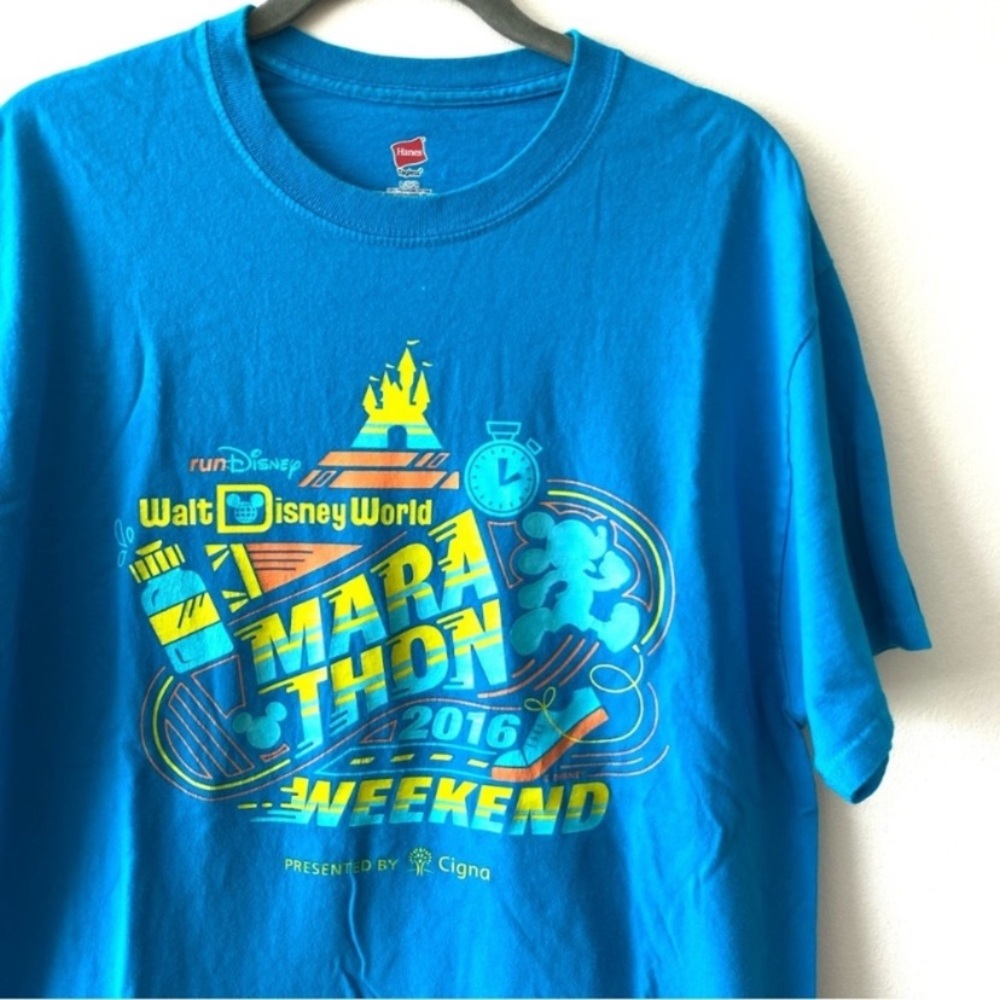 Walt Disney World Run Disney Marathon 2016 Graphic T Shirt